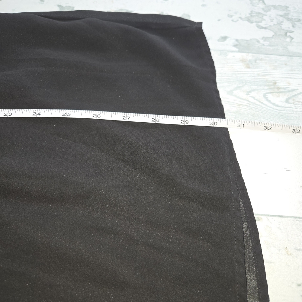 Xtraordinary Black Mini Dress with Flared Cuffs Juniors Large - Picture 9 of 12